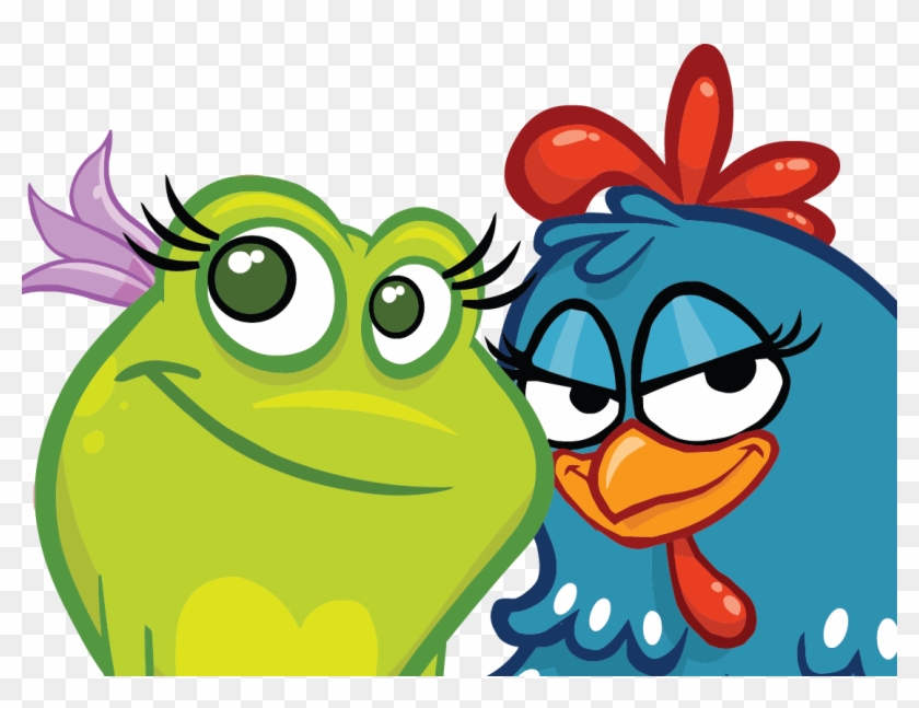Ranas, Azul, Pollito Amarillo, Etiquetas, Decoracion - Galinha Pintadinha Clipart #5488780