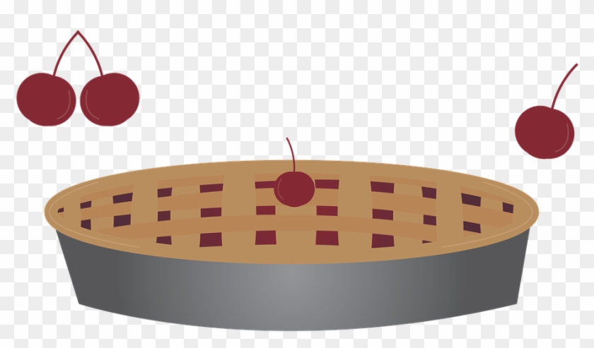 Cherry Pie Pie Cherries Crust Dessert Pastry - Illustration Clipart