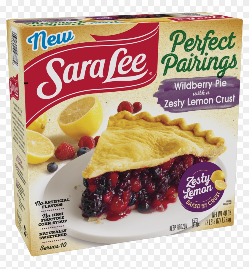 Wildberry Pie With Zesty Lemon Crust - Sara Lee Clipart #5489667