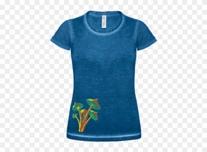 "demin Summer" Women Blue - T-shirt Clipart #5490311
