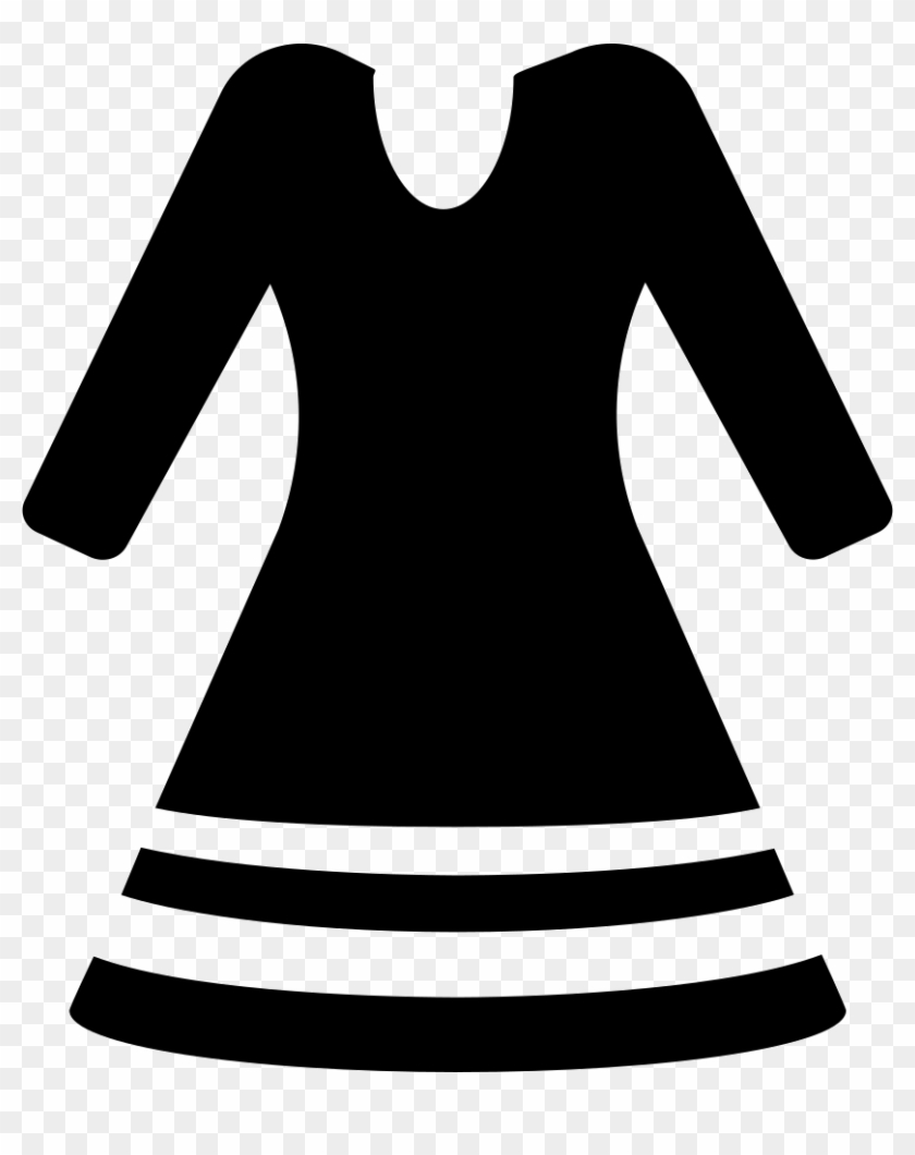 Clothes Icon Png - Dress Icons Png Clipart #5490387