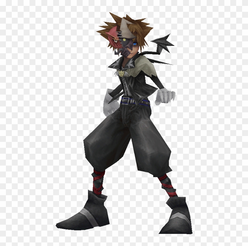 Antisora Heartless - Kingdom Hearts Sora Halloween Clipart #5490514
