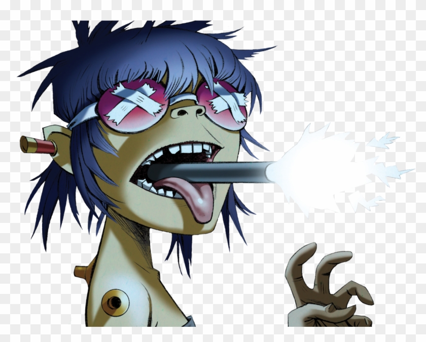 Cyborg Noodle Transparent Credit Is Nice But Not Needed - Cyborg Noodle Clipart