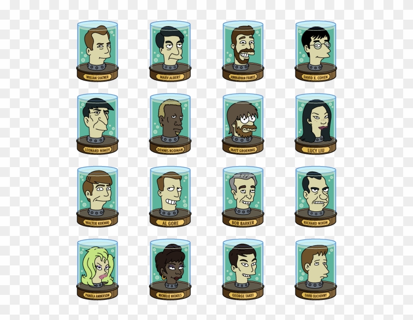Search - Futurama Heads In Jars Clipart #5490975