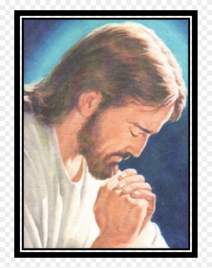 "jesus, Y Su Oracion Al Padre" Hora Santa - Jesus Pray Clipart #5490978