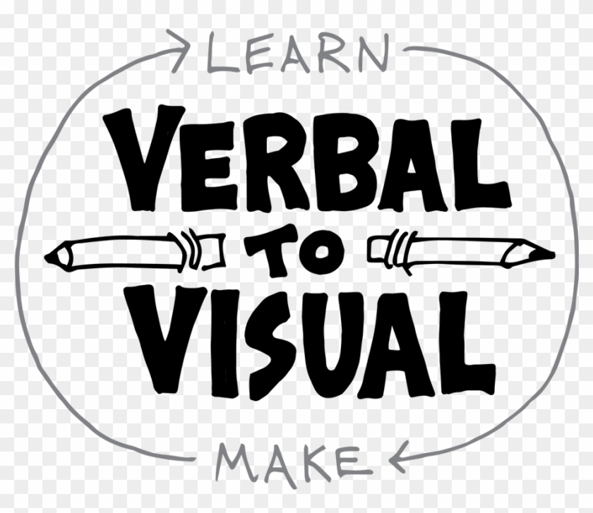 Verbal To Visual - Circle Clipart