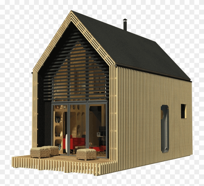 Modern Tiny Plans - Modern Plan Tiny House Clipart #5491061