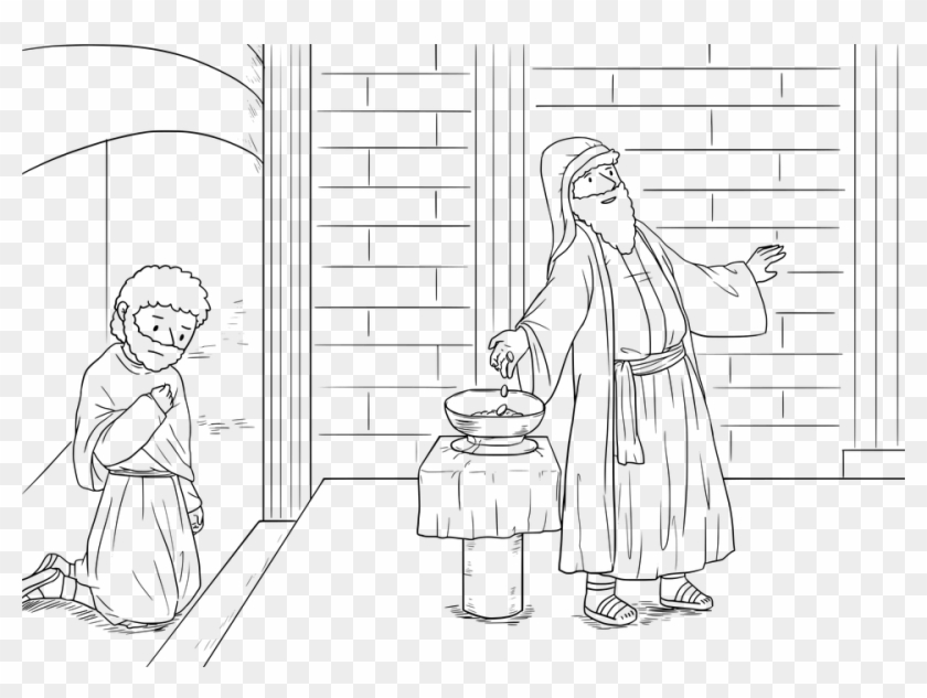 7 Septiembre, 2018 13 Julio, 2018 Publicado En A Jesús - Atividades Sobre A Parábola Do Fariseu E Publicano Clipart