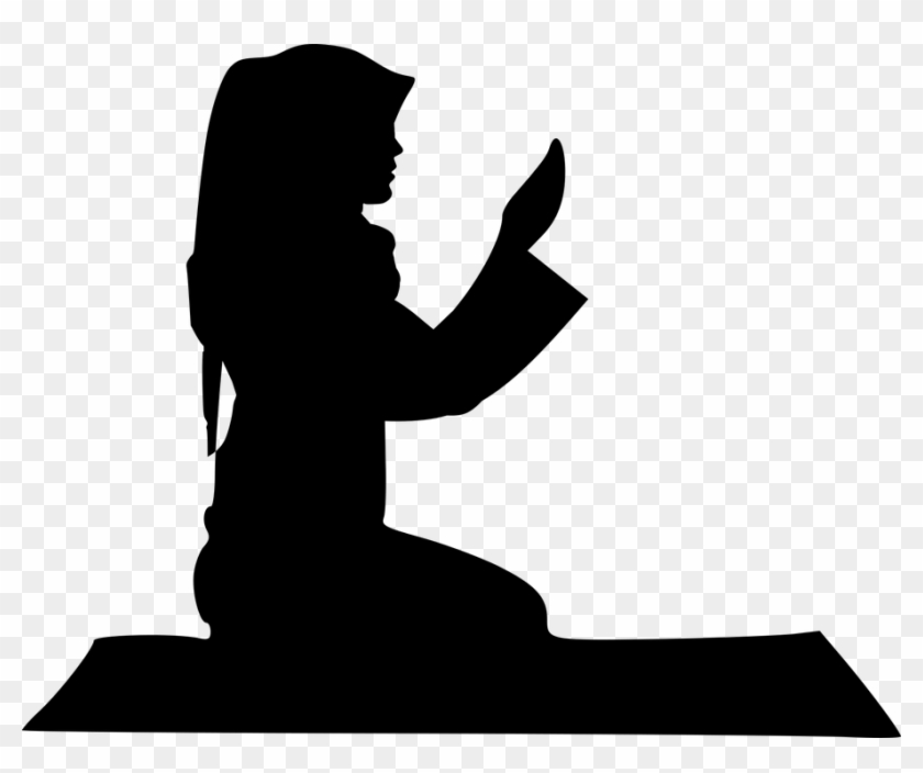 Silhouette Hijab Icon Png Clipart
