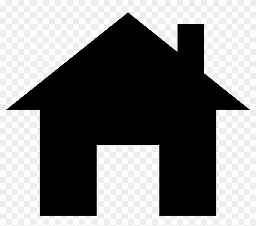 Small House With Chimney Comments - Home Icon Instagram Png Clipart #5491175