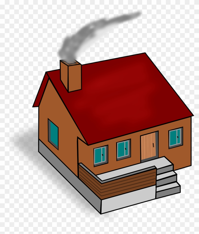 House Clipart Small - House Clipart 3d Png Transparent Png #5491436