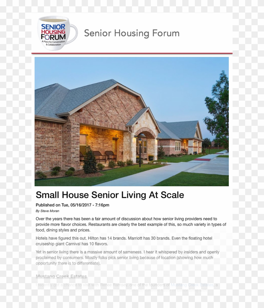 Lifelong Runner And Mustang Creek Estates Of Frisco - Estate Clipart