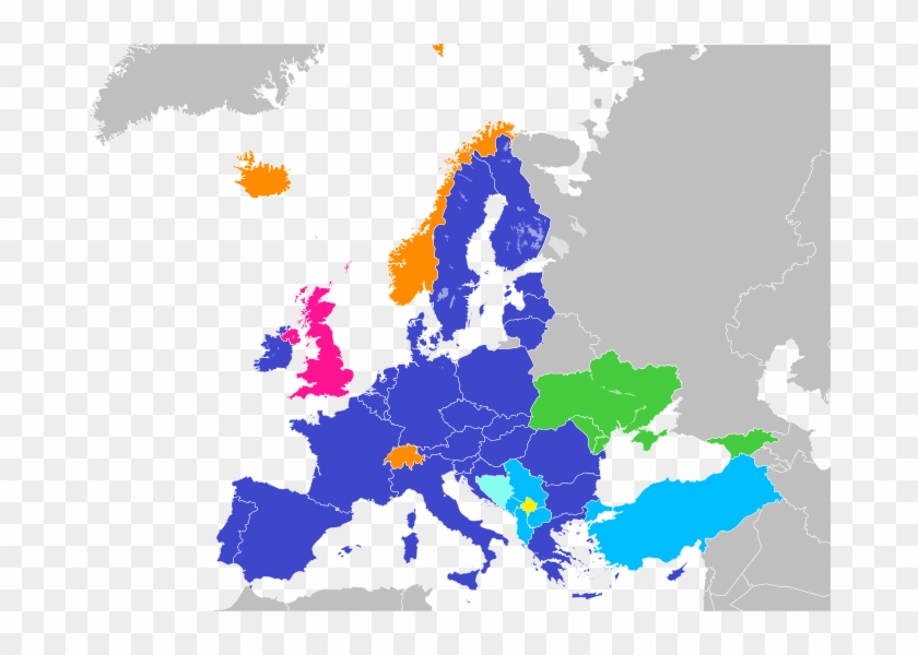 Further European Union Enlargement - Regions Of Europe Clipart #5491772