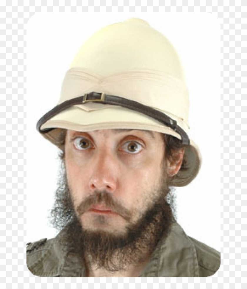 British Pith Helmet Steampunk Hat At Labeshops, Home - English Safari Hat Clipart #5491828