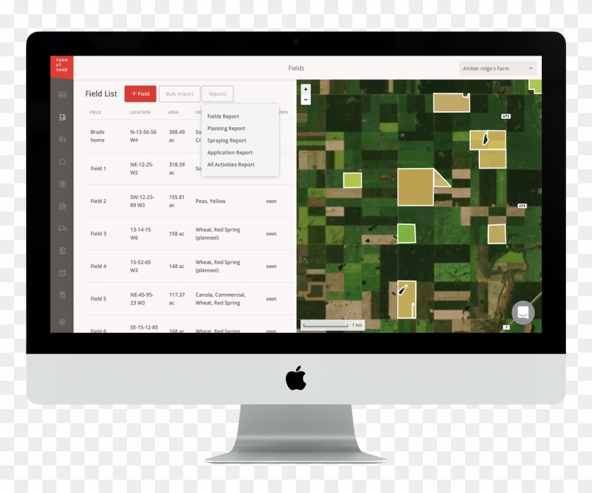 Farm At Hand - Computer Monitor Clipart