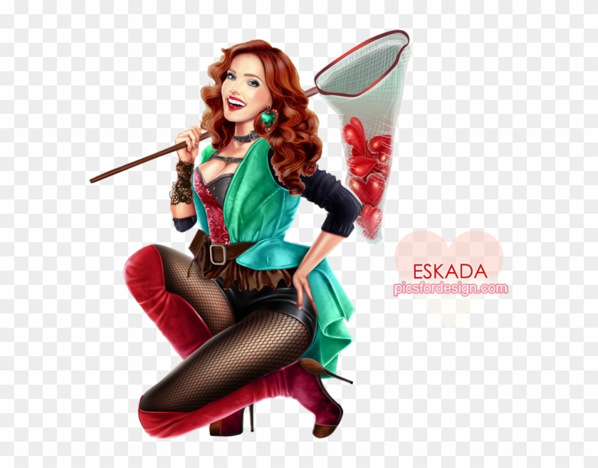 Steampunk Girl 3c - Tube Saint Patrick Png Clipart #5492076