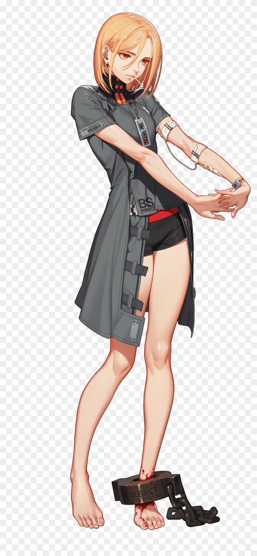 Download Png - Black Survival Test Subject Skins Clipart #5492129