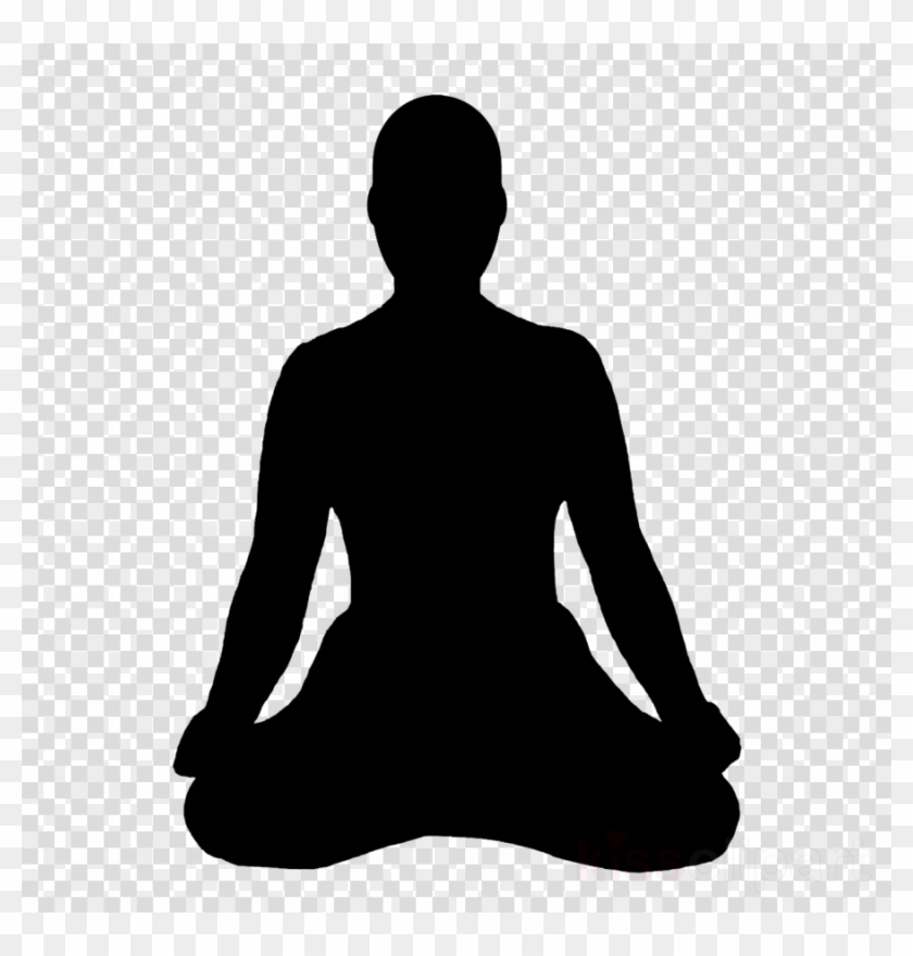 Yoga Silhouette Png - Silhouette Of Woman Clipart Transparent Png #5492279
