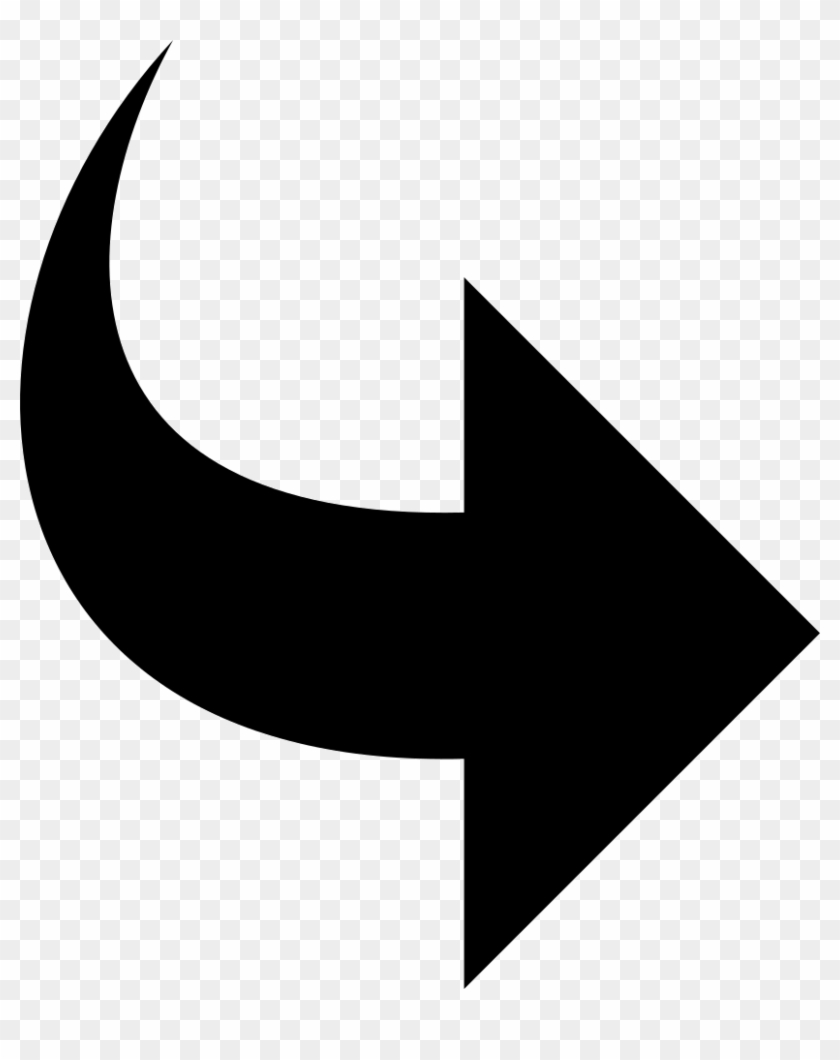 Right Png Icon - Crescent Clipart