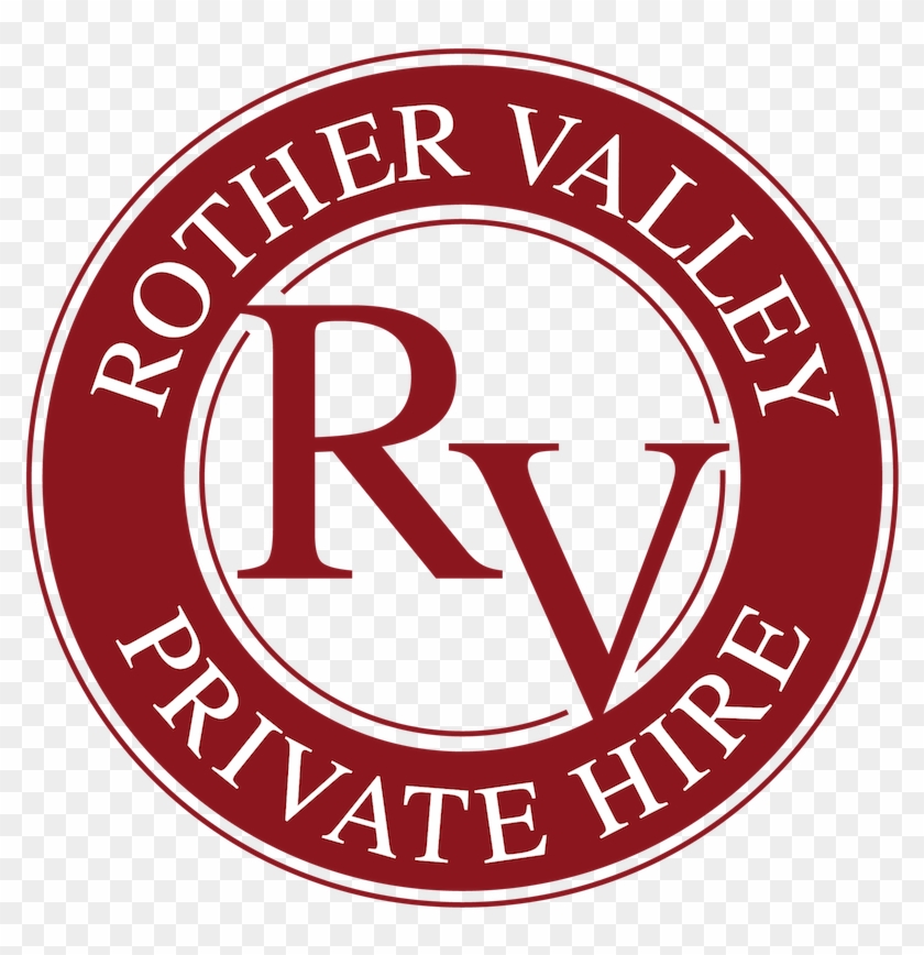 Rother Valley Private Hire Taxi Logo - Circle Clipart