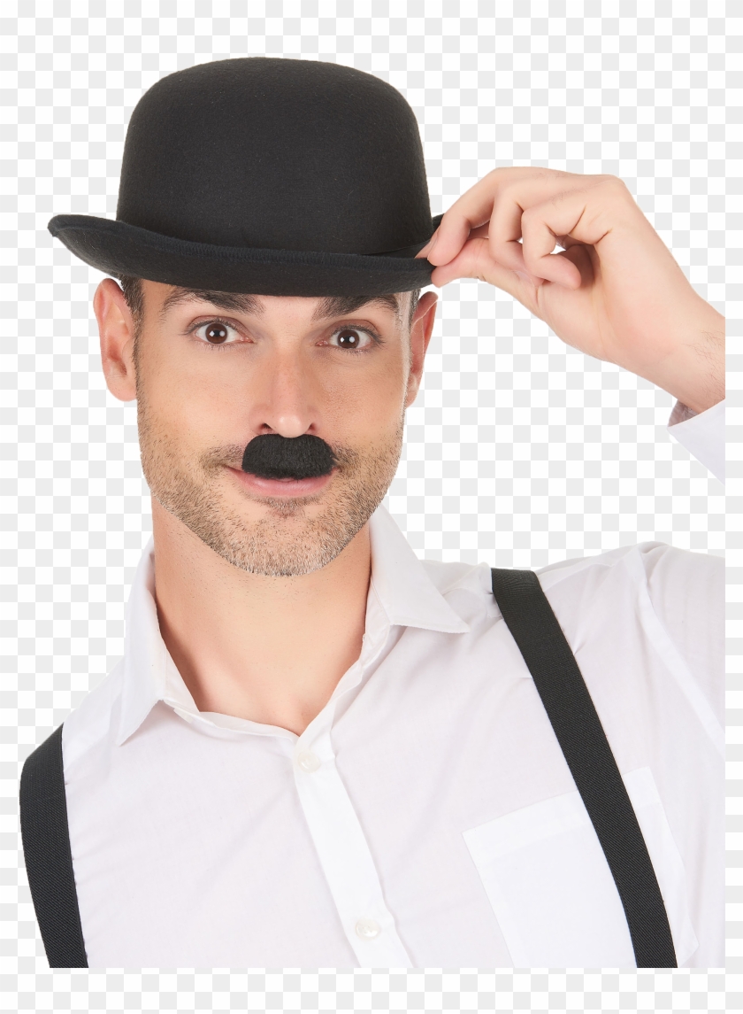 Disfraz De Charles Chaplin Clipart #5493321