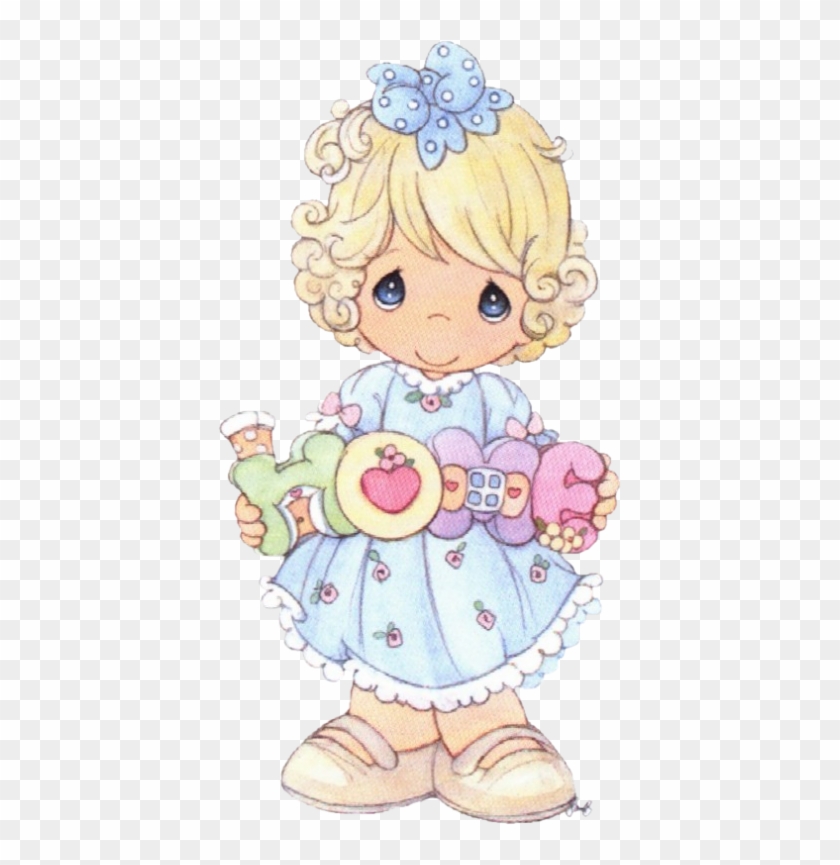 Pin By Lynn Pearson On Precious Moments - Precious Moments Spring Clipart - Png Download #5493683