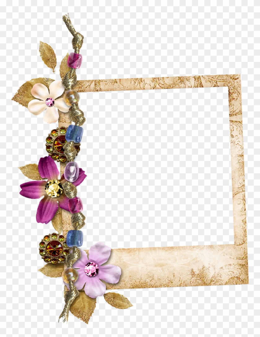 Fotki Boarders And Frames, Scrap, Album, Paper, Prints, - Floral Design Clipart