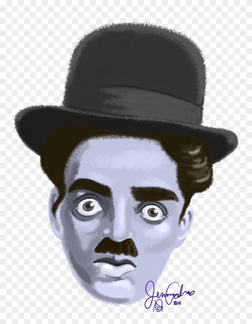 Charlie Chaplin - Illustration Clipart #5494128