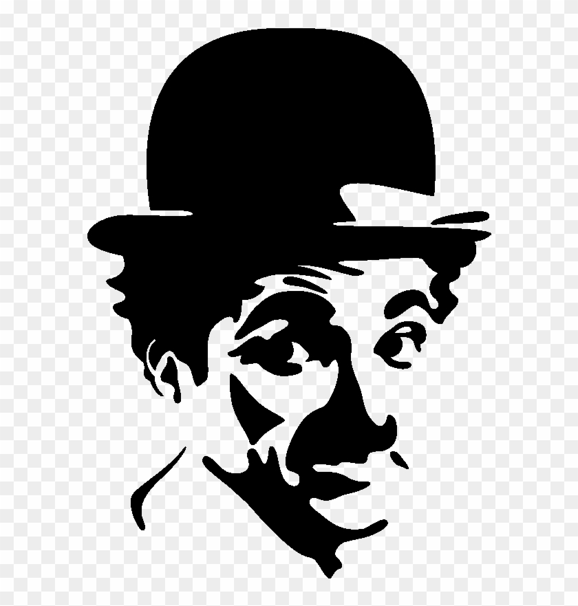 Sticker Portrait Charlie Chaplin Ambiance Sticker Si - Mirror Is My Best Friend Quotes Clipart