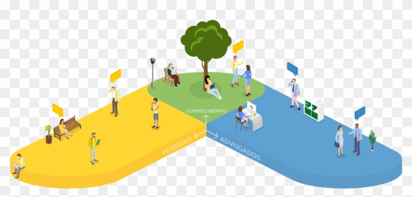 Conectando Pessoas À Justiça Através De Advogados E - Playground Clipart #5494325