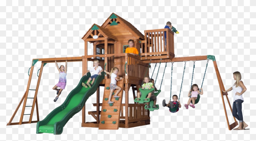 Best Wooden Swing Sets Clipart