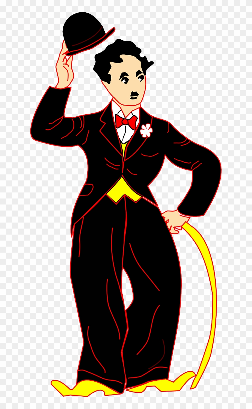 Charles Chaplin Chaplin Man - Charlie Chaplin Clipart - Png Download #5494425