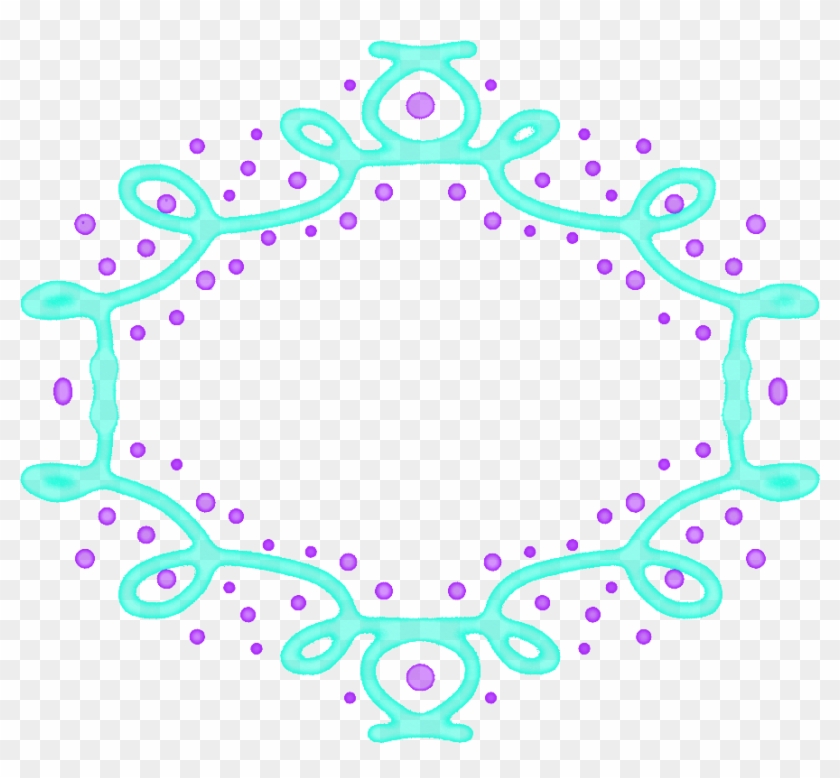 Digital Frame Hand D - Circle Clipart #5494949