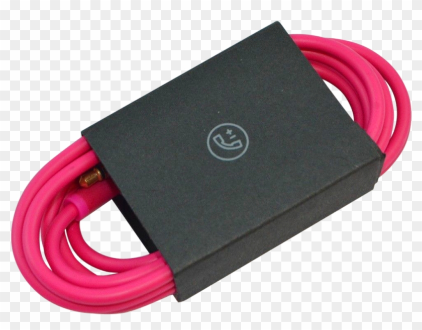 Pink Studio 2 Aux Cable - Laptop Power Adapter Clipart