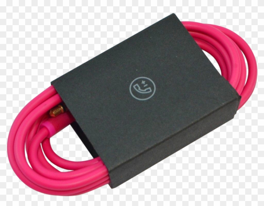 Pink Studio 2 Aux Cable - Laptop Power Adapter Clipart #5494987