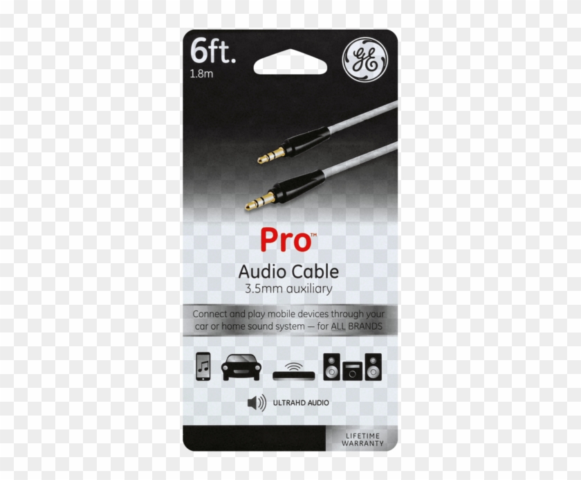 Ge Pro 33524 - Audio & Video Cables Clipart #5495201