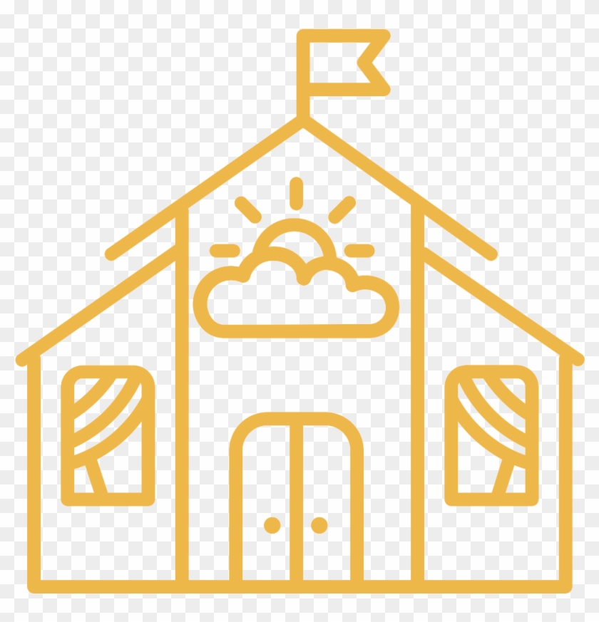 Icon-kindergarten - Kindergarten Icon Png Clipart #5495284