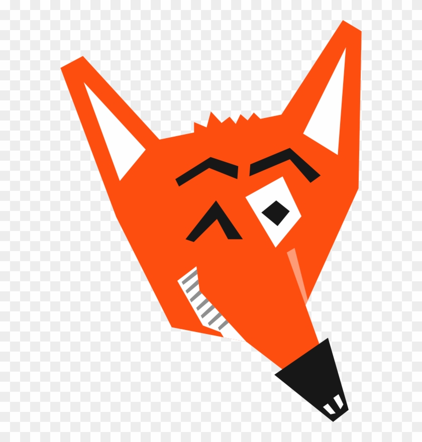 Smart Fox Clipart - Png Download