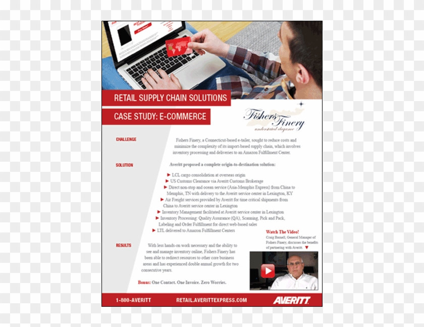 Amazon Fba Case Study - Flyer Clipart #5495353