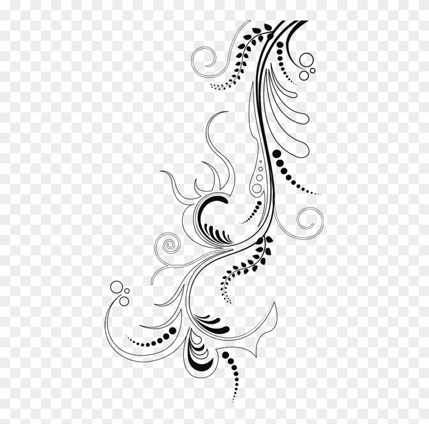 Bjuss - Floral Ornaments Clipart #5495436