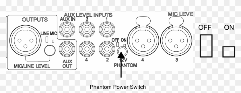Phantom Power - Circle Clipart