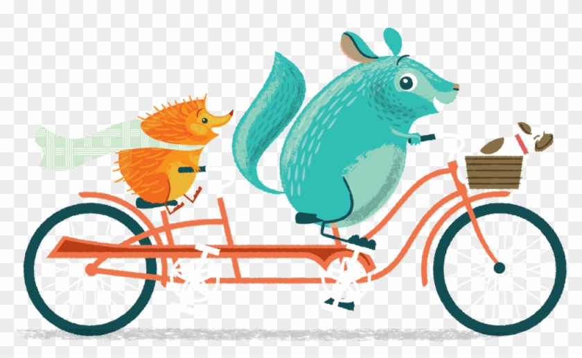 Tandem Green Bg Clipart #5495636