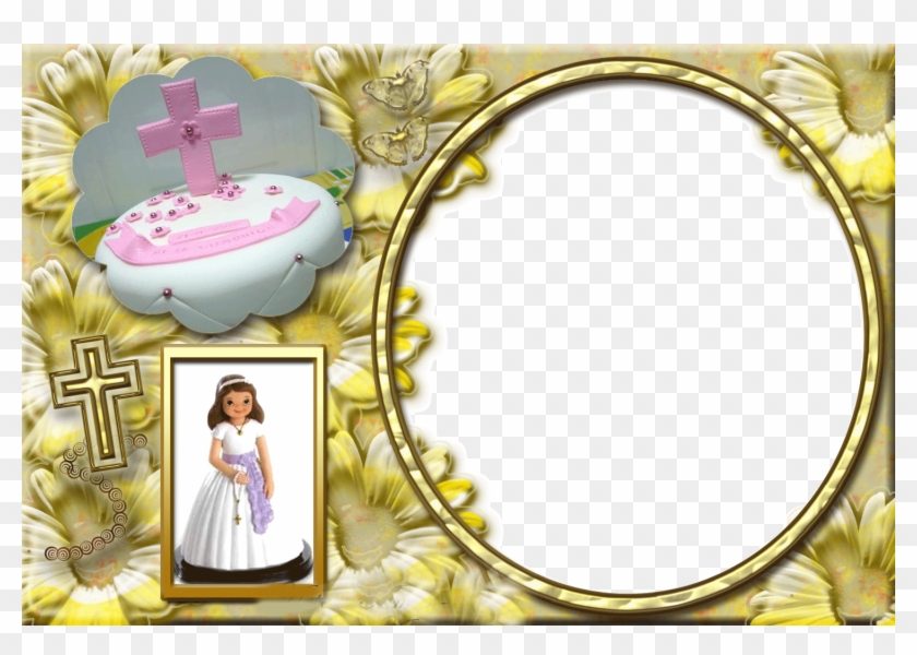 Marcos Para Comunion Photoshop , Png Download - Marcos Para Fotos De Primera Comunion Clipart
