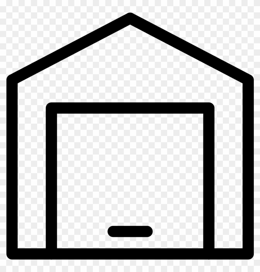 Garage Png Transparent Background - Ворота Иконка Пнг Clipart #5495733