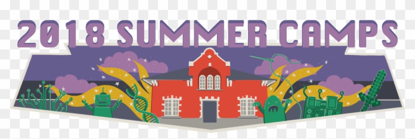 2018 Summer Camps Banner - House Clipart