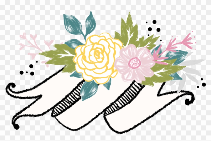 #banner #banners #dividers #divider #header #headers - Floribunda Clipart #5497128