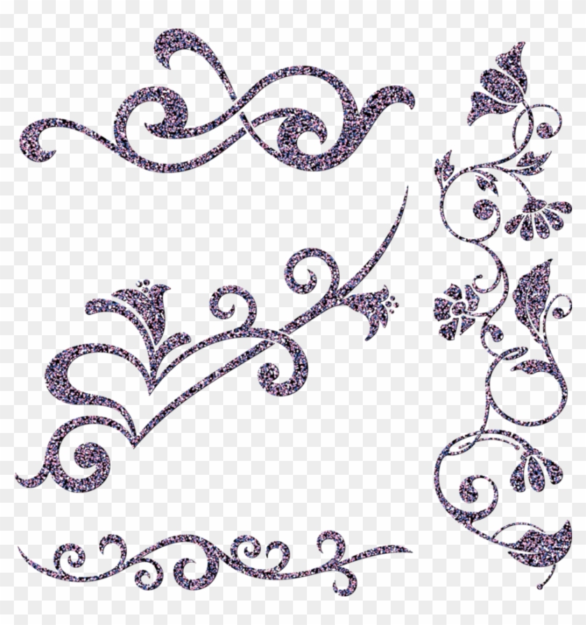 Divider Vector Victorian - Enfeites Png Clipart #5497271