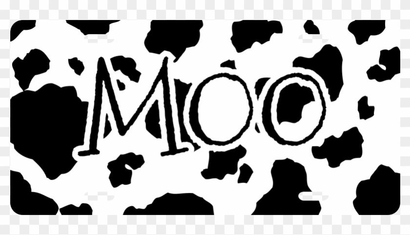 Cow Pattern Purple Clipart