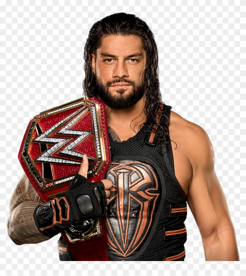 Roman Reigns Universal Champion 2017 By Lunaticdesigner - Wwe Roman Reigns 2017 Clipart