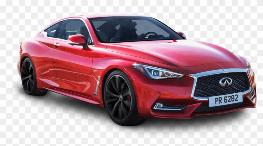 Red Infiniti Q60 Car - Infiniti Car No Background Clipart